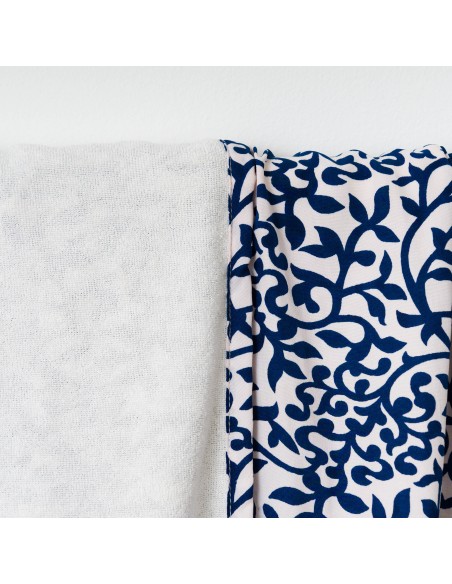 Pack Telo mare pareo + Borsa Aladero blu