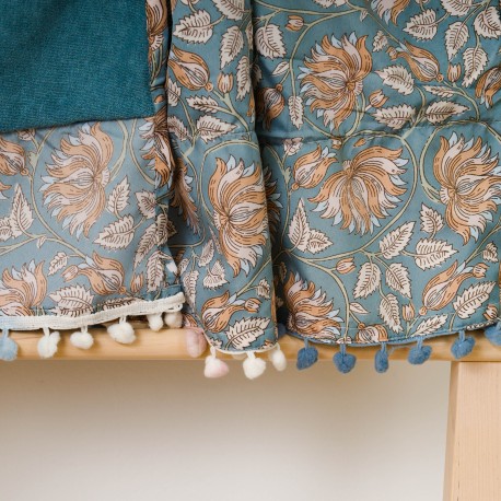 Pack Telo mare pareo + Borsa Venus blu acqua