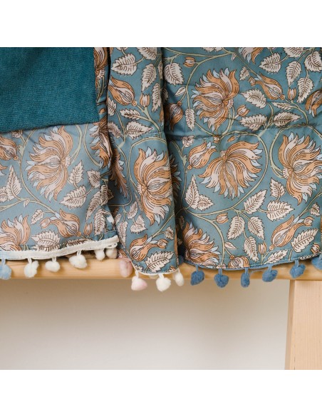 Pack Telo mare pareo + Borsa Venus blu acqua Pack Telo mare pareo + Borsa Venus blu acqua