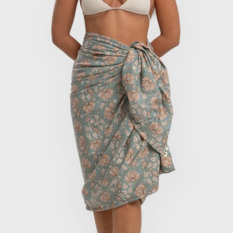 Pack Telo mare pareo + Borsa Venus blu acqua