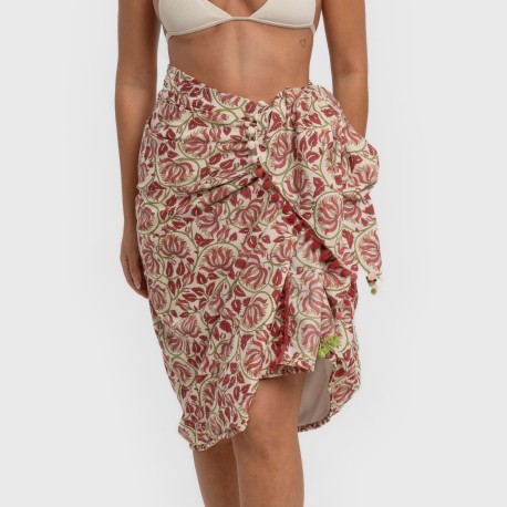 Pack Telo mare pareo + Borsa Venus marsala