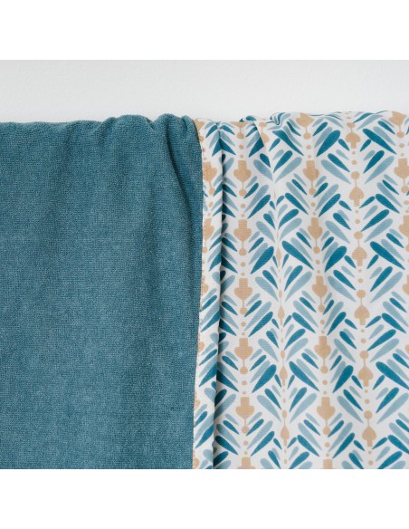 Pack Telo mare pareo + Borsa Eloina blu acqua Pack Telo mare pareo + Borsa Eloina blu acqua