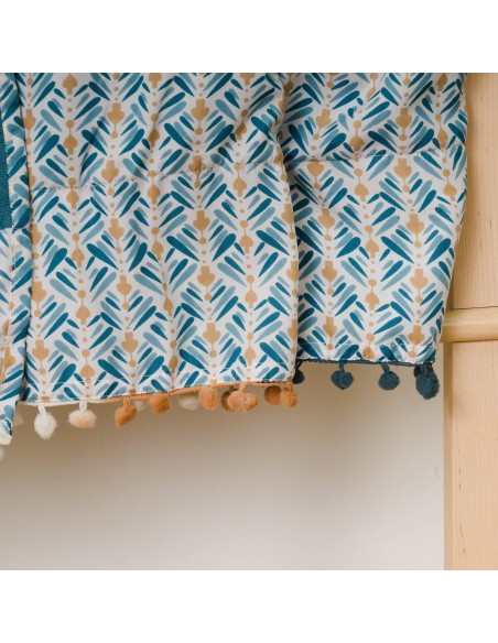 Pack Telo mare pareo + Borsa Eloina blu acqua Pack Telo mare pareo + Borsa Eloina blu acqua