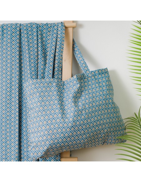 Pack Telo mare pareo + Borsa Dulcinea blu acqua