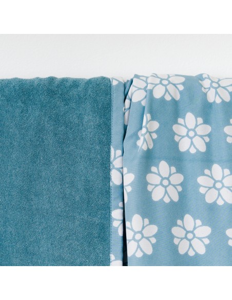 Pack Telo mare pareo + Borsa Albena blu acqua