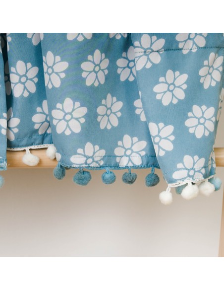 Pack Telo mare pareo + Borsa Albena blu acqua