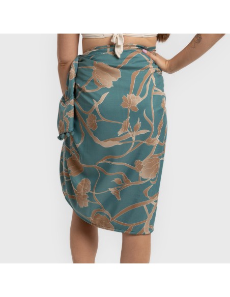 Pack Telo mare pareo + Borsa Bellita blu acqua