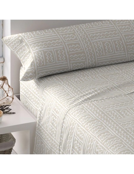 Set di lenzuola cotone Vinuesa topo Set di lenzuola cotone Vinuesa topo