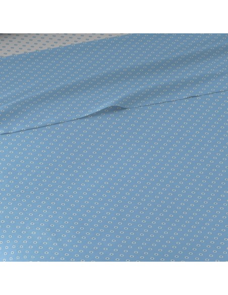 Set di lenzuola cotone Verso reversibile indaco Set di lenzuola cotone Verso reversibile indaco