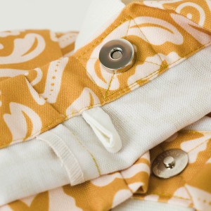 Borsa tote Eugenia ocra 2