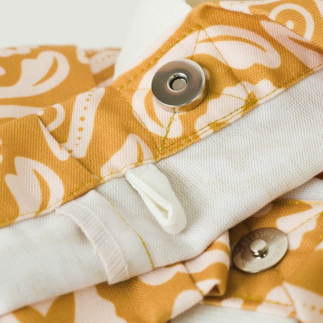 Borsa tote Eugenia ocra