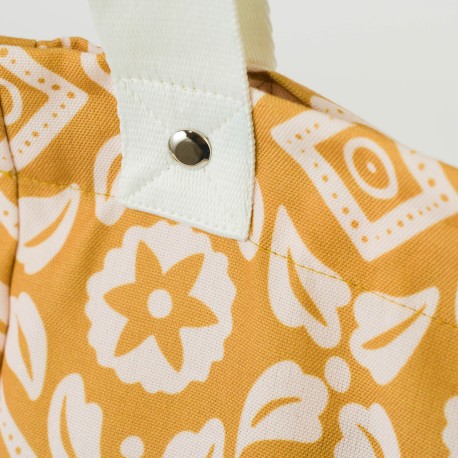 Borsa tote Eugenia ocra