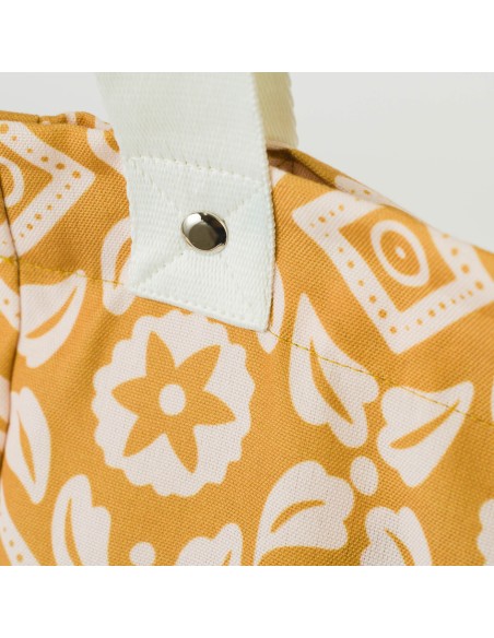 Borsa tote Eugenia ocra