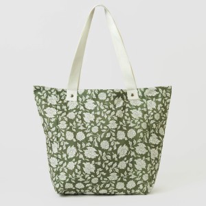 Borsa tote Mozarabe verde