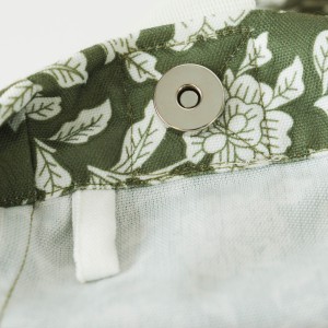 Borsa tote Mozarabe verde 2