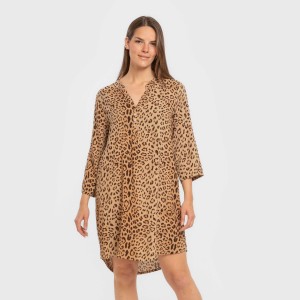 Camicia lunga viscosa Leo 2