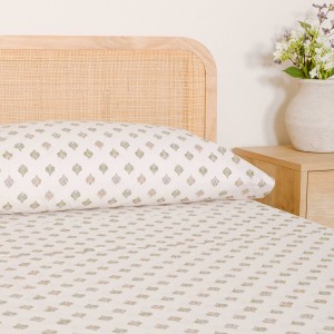 Set di lenzuola cotone Alhambra verde