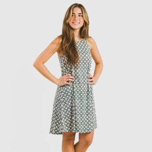 Vestito corto con spalline crêpe Narciso indaco