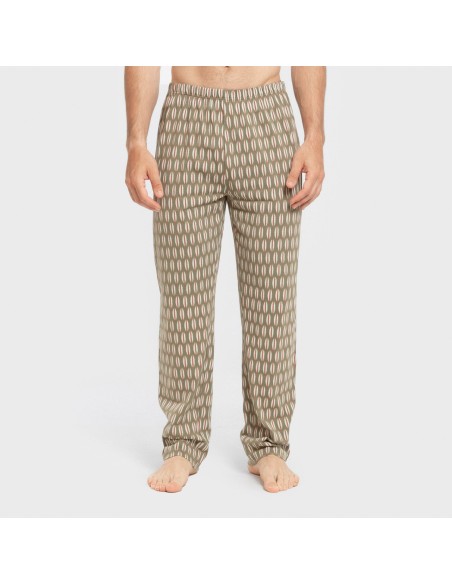 Pigiama lungo uomo cotone Arpani verde