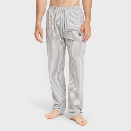 Pigiama lungo uomo cotone Raya Ben blu