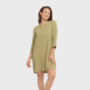 Casacca da donna in lino tinta unita 2