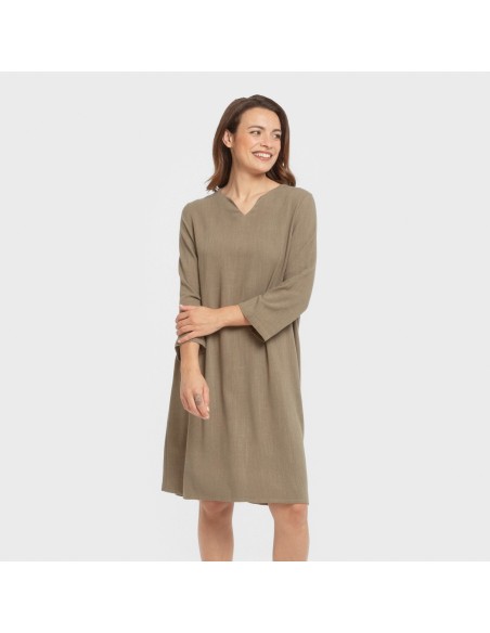 Casacca da donna in lino tinta unita Casacca da donna in lino tinta unita