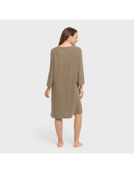 Casacca da donna in lino tinta unita Casacca da donna in lino tinta unita