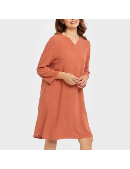 Casacca da donna in lino tinta unita Casacca da donna in lino tinta unita