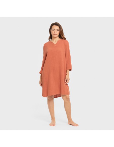 Casacca da donna in lino tinta unita Casacca da donna in lino tinta unita