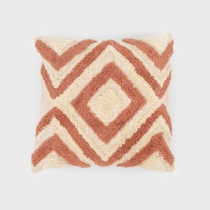 Cuscino quadrato cotone Basel 45x45 - federa + imbottitura