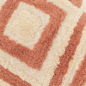 Cuscino quadrato cotone Basel 45x45 - federa + imbottitura 2