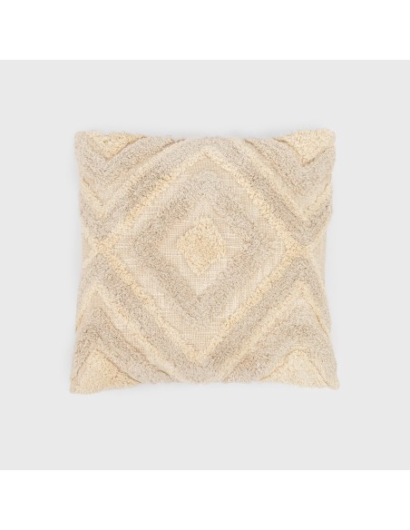 Cuscino quadrato cotone Basel 45x45 - federa + imbottitura Cuscino quadrato cotone Basel 45x45 - federa + imbottitura