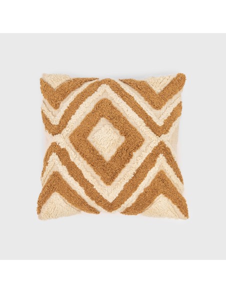Cuscino quadrato cotone Basel 45x45 - federa + imbottitura Cuscino quadrato cotone Basel 45x45 - federa + imbottitura