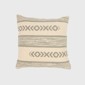 Cuscino quadrato cotone Burton 45x45 - federa + imbottitura