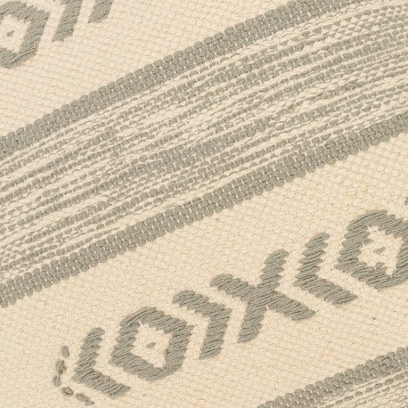 Cuscino quadrato cotone Burton 45x45 - federa + imbottitura