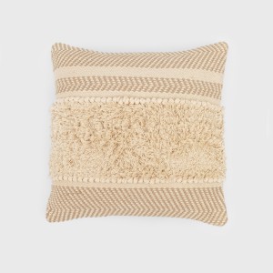 Cuscino quadrato cotone Danke 45x45 - federa + imbottitura