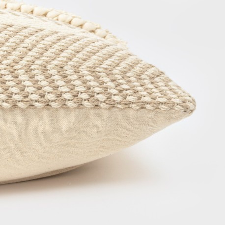 Cuscino quadrato cotone Danke 45x45 - federa + imbottitura