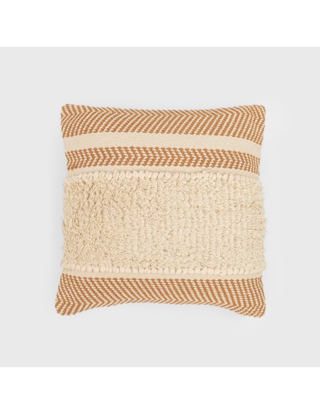 Cuscino quadrato cotone Danke 45x45 - federa + imbottitura Cuscino quadrato cotone Danke 45x45 - federa + imbottitura