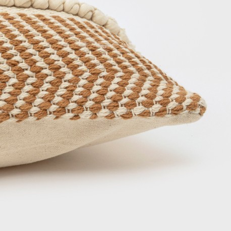 Cuscino quadrato cotone Danke 45x45 - federa + imbottitura