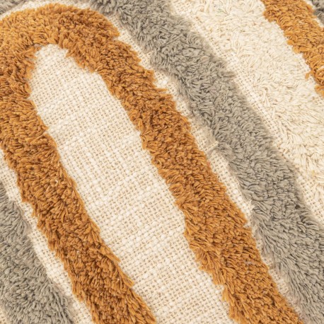 Cuscino quadrato cotone Drus 45x45 - federa + imbottitura