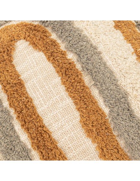 Cuscino quadrato cotone Drus 45x45 - federa + imbottitura Cuscino quadrato cotone Drus 45x45 - federa + imbottitura