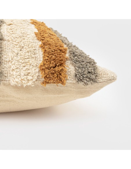 Cuscino quadrato cotone Drus 45x45 - federa + imbottitura Cuscino quadrato cotone Drus 45x45 - federa + imbottitura
