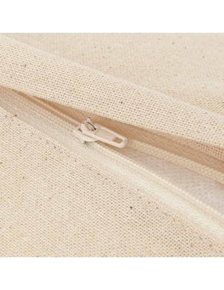 Cuscino cotone macramè Cleto bianco antico 45x45 - federa + imbottitura Cuscino cotone macramè Cleto bianco antico 45x45 - federa + imbottitura