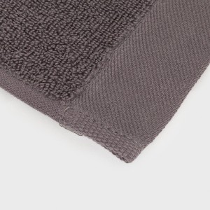 Asciugamano 400gr doppia spugna grigio antracite 2