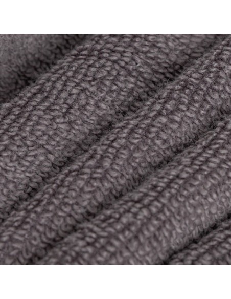 Asciugamano 400gr doppia spugna grigio antracite Asciugamano 400gr doppia spugna grigio antracite