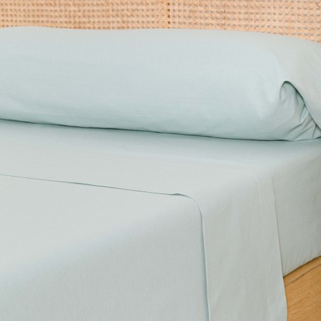Set di lenzuola cotone tinta unita