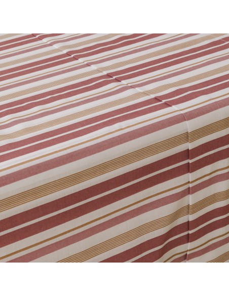 Set di lenzuola percalle Raya Calendula marsala