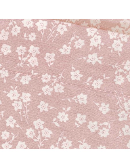 Set di lenzuola percalle Oniris malva Set di lenzuola percalle Oniris malva