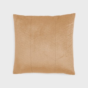 Cuscino quadrato New Hungria ocra 50x50 - federa + imbottitura