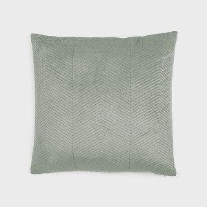 Cuscino quadrato New Hungria verde salvia 50x50 - federa + imbottitura